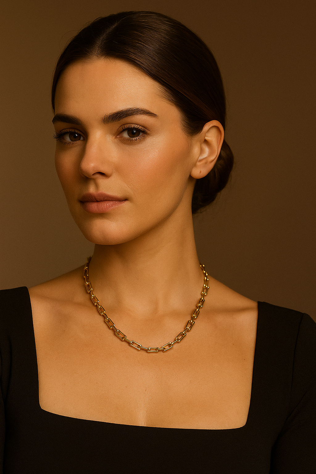 Eternal Link Chain Necklace – 18K Gold Plated Anti-Tarnish Chain