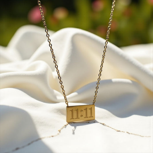 11:11 18k Gold Plated Anti Tarnish Chain