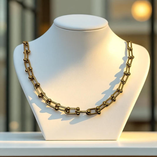 Eternal Link Chain Necklace – 18K Gold Plated Anti-Tarnish Chain